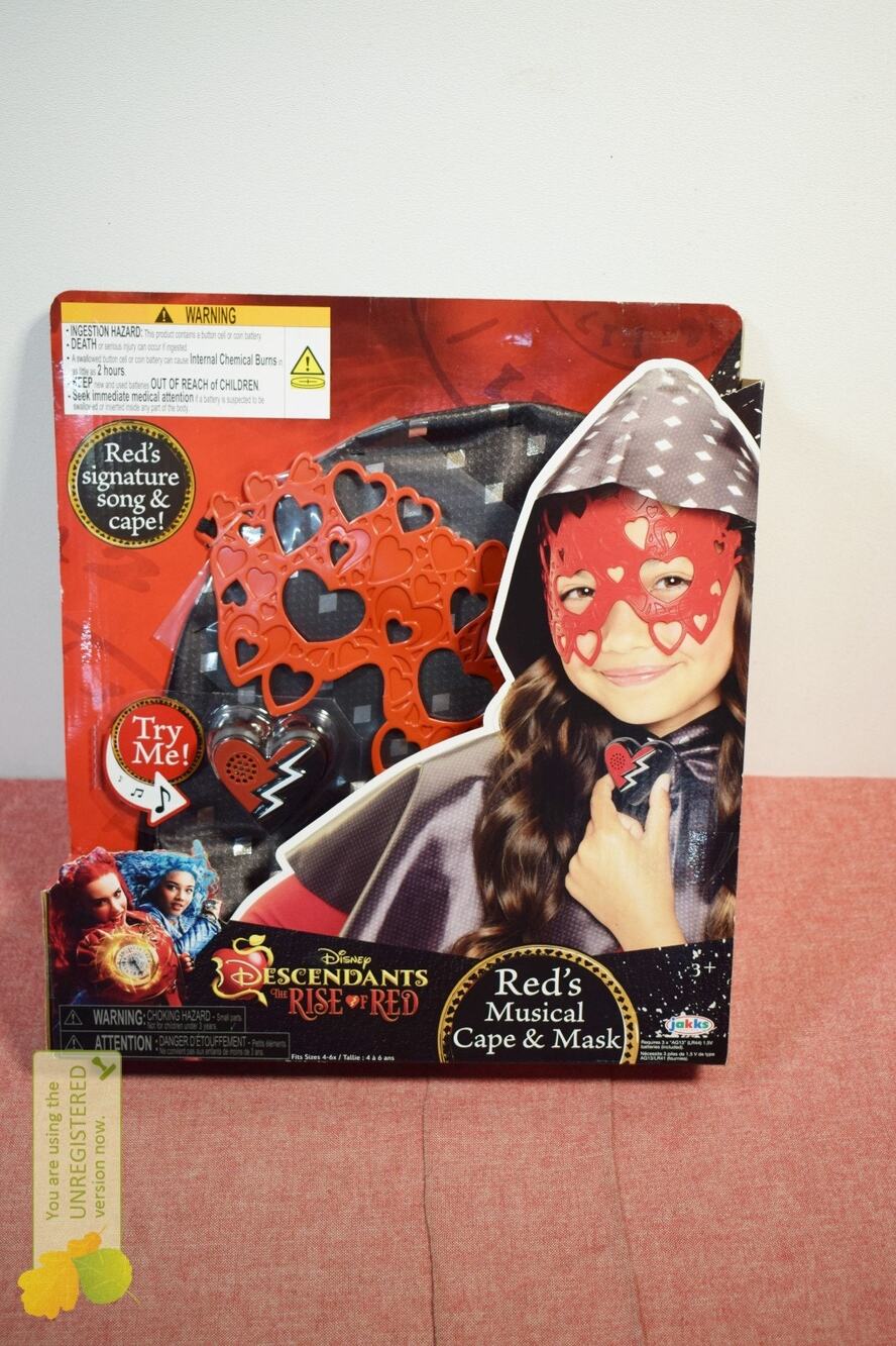 Disney Descendants Red's Mask and Hood